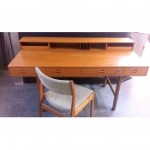vintage mid-century lovig teak desk