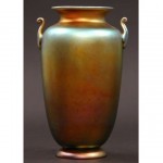 vintage steuben gold aurene vase
