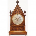 antique 1850s english musical clock