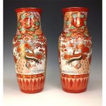 antique japanese vases