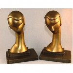 vintage 1930s frankart bookends