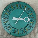 vintage 1950s aldo londi herman miller clock