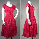 vintage 1950s dress