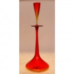 vintage 1960s wayne husted for blenko decanter