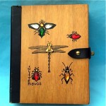 vintage 1962 rare enid collins glitter bugs wooden pockette book handbag