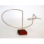 vintage 1970s michael cutler brass kinetic sculpture