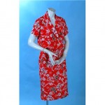vintage 1980s chanel boutique silk dress
