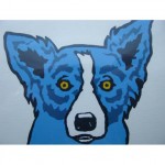 vintage 1990s george rodrigue signed limited edition silk screen print