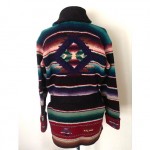 vintage 1990s ralph lauren wool wrap sweater