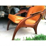 vintage adrian pearsall lounge chair