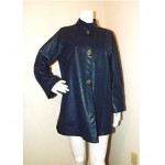 vintage bonnie cashin for sills leather turnlock jacket