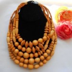 vintage gerda lynggaard monies bead necklace