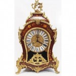 vintage gilt bronze clock