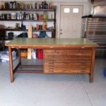 vintage hamilton drafting table