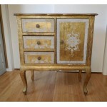 vintage italian florentine cabinet