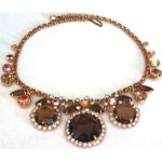 vintage juliana rhinestone necklace