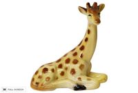 vintage midcentury porcelain giraffe