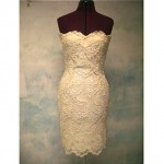 vintage oscar de la renta lace dress