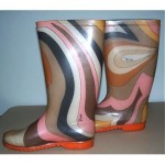 vintage pre-owned pucci rain boots