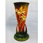 vintage roseville zephyr lily vase