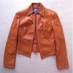 vintage thierry mugler lambskin jacket