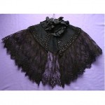 vintage victorian mourning capelet