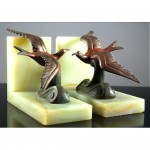 vintage 1920s art deco french bookends