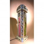 vintage 1930s french porcelain perfume lamp