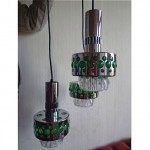 vintage 1960s raak pendant light