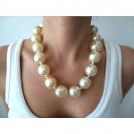 vintage 1980s chanel gripoix pearl neclace