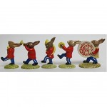 vintage 1984 royal doulton bunnykins band set