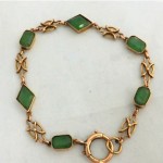 vintage emerald bracelet