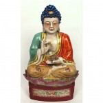 vintage large porcelain buddha statue