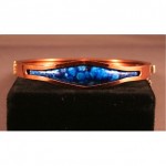 vintage matisse renoir enamel copper bracelet