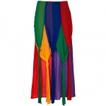 vintage moschino cheap and chic curtain maxi skirt