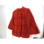 vintage wool swing blazer coat