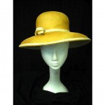 vintage ysl straw hat