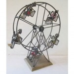 1960s 1970s manuel felguerez kinetic ferris wheel sculpture