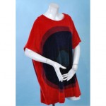 estate marimekko cotton velour tunic