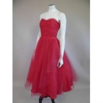 vinage 1950s tulle party dress