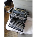 vintage 1926 underwood typewriter