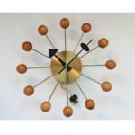 vintage 1950s original george nelson for howard miller wall clock