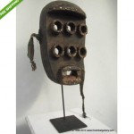 vintage african grebo liberian mask