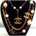 vintage chanel necklace