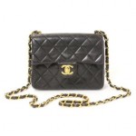 vintage chanel quilted mini flap bag