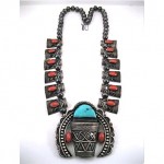 vintage eddie beyuka necklace