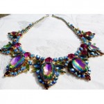 vintage juliana rhinestone necklace