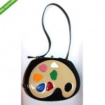 vintage moschino by redwall painters palette should bag