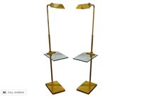 vintage pair casella lamps