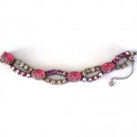 vintage schiaparelli rhinestone bracelet